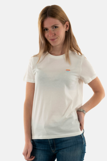 Tee shirt ichi camino 203234 cloud dancer w. multi