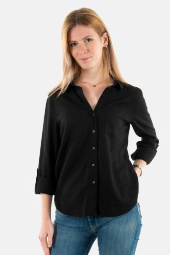 Chemisier only yasmin caro black