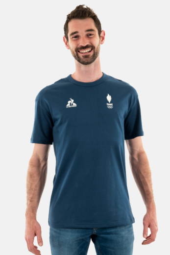 Tee shirt le coq sportif efro 24 insignia blue