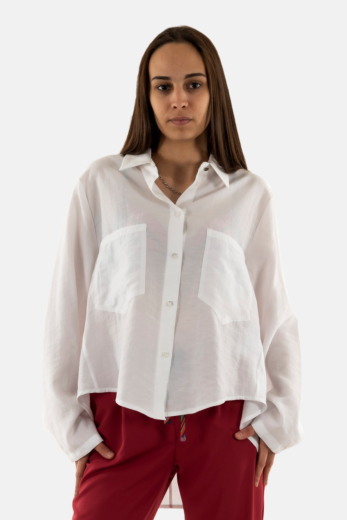 Chemisier please c0tt 1100 bianco