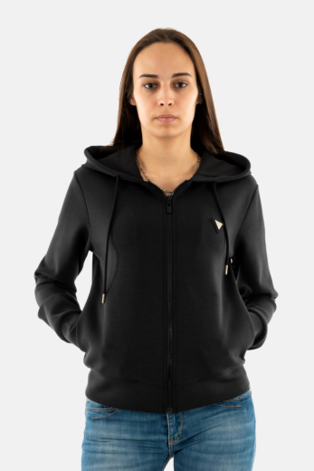 Sweat guess jeans olympe jblk jet black a996