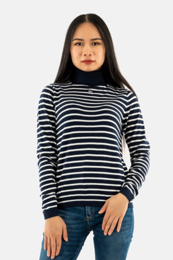 Sweat tommy jeans essential 0a5 navy / white stripe