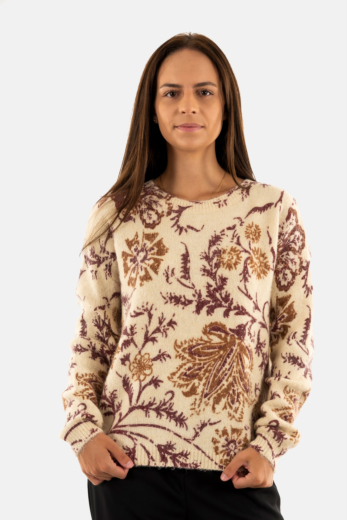 Pull leger grace & mila nala_22769 beige