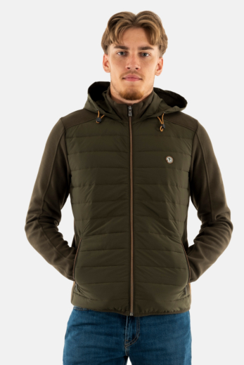 Blousons et vestes Benson & Cherry sagesse kaki
