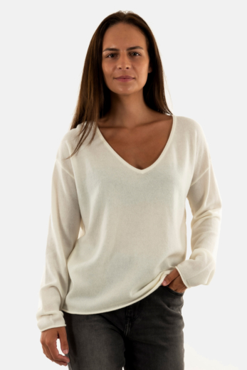 Pull leger grace & mila nao_22712 ecru