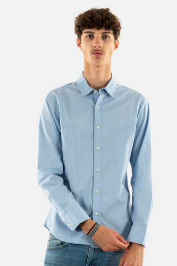 Chemise levi's® ls battery hù shirt slim 0039 soft chambray blue