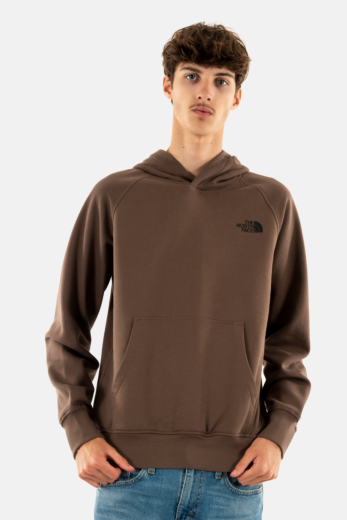 Sweat the north face raglan box nse 1oi1 smokey brown