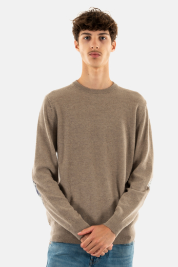 Pull hiver barbour marlow crew st51 stone