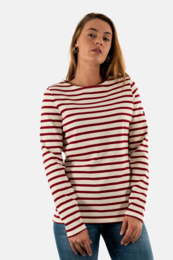 Pull hiver saint james méridame ll ou écru/persan