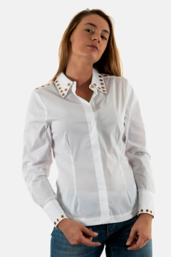 Chemisier lola casademunt lf2415027 00b blanco