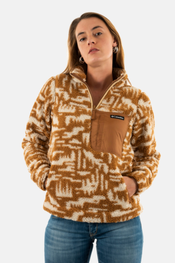 Pull hiver columbia west bend 224 camel brown hig