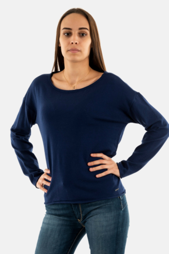 Pull hiver sun valley ulan 6191 bleu sombre
