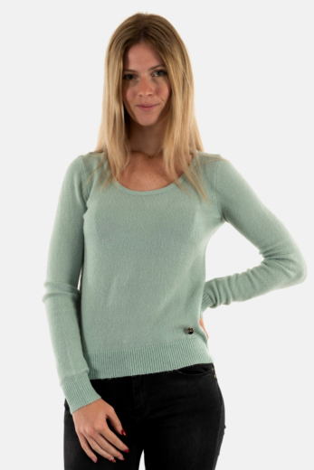 Pull hiver yes zee m058 bt00 0915 verde antico