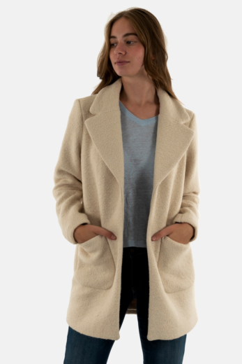 Manteaux ichi stipa 124301 almond milk