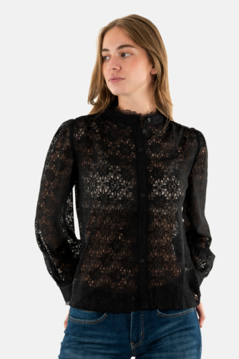 Chemisier grace & mila nora_22684 noir