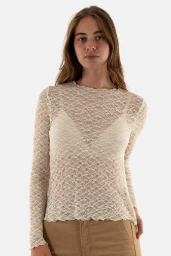 Tee shirt manches longues grace & mila nicole_22569 ecru