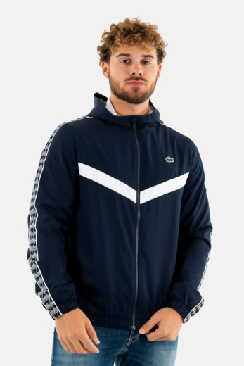 Blousons et vestes lacoste bh2538 525 marine/blanc