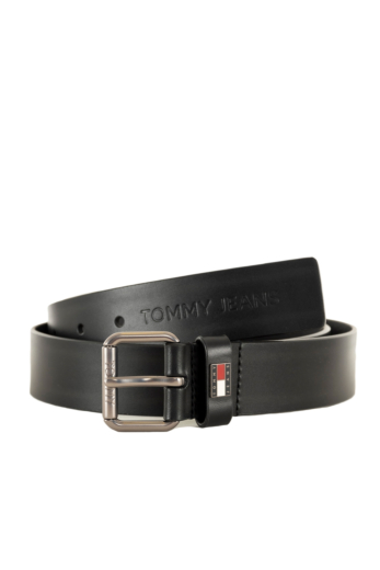 Ceinture tommy jeans roller buckle 3 bds black
