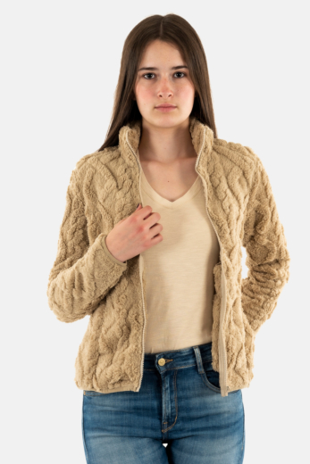 Gilets cardigans sun valley dabern 1005 sable