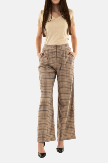 Pantalons la petite etoile paoline 13 carreaux