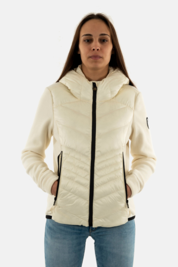 Blousons et vestes superdry hooded storm fleece 71d off white