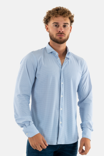 Chemise yes zee c809 op00 2700 var.azzurro