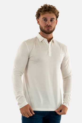 Polos manches longues yes zee t803 sa00 0107 gesso