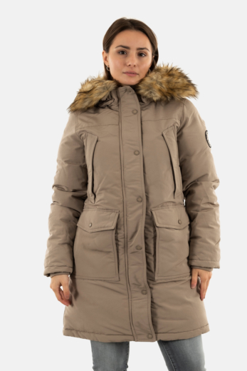 Blousons et vestes superdry everest 1pc deep beige