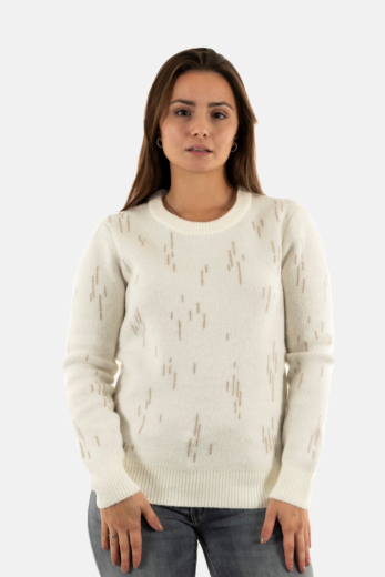 Pull hiver sun valley uteka 8 ecru