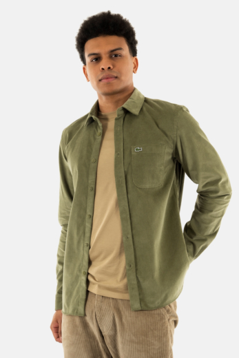 Chemise lacoste ch3346 bmy kaki