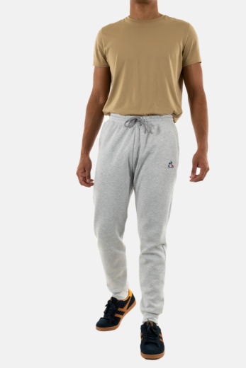 Joggings le coq sportif 2423645 gris chiné clair