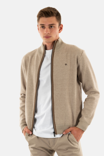 Gilets cardigans Benson & Cherry filorka taupe