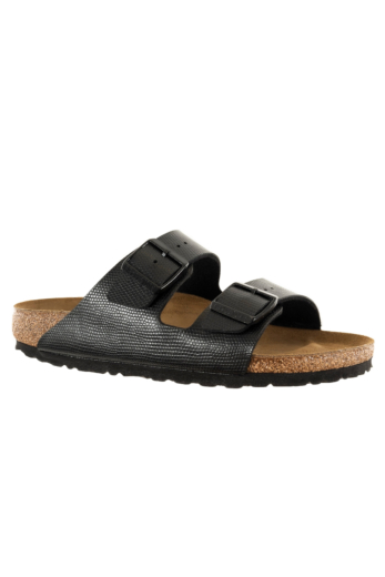 Sandales - nu-pieds birkenstock arizona bf narrow 11926 -  shiny lizard black