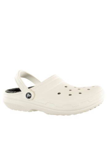 Sandales - nu-pieds crocs classic lined clog 10m whi/gry