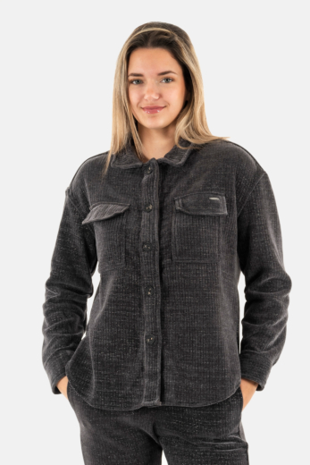Chemisier sun valley ylaya 1472 gris foncechine