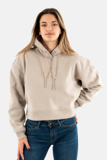 Sweat calvin klein jeans raised embroidery ck pan atmosphere
