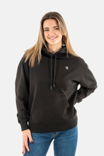 Sweat calvin klein jeans script institutional beh ck black