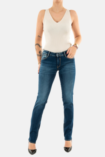 Jeans Le Temps Des Cerises pulpreg 3001 blue