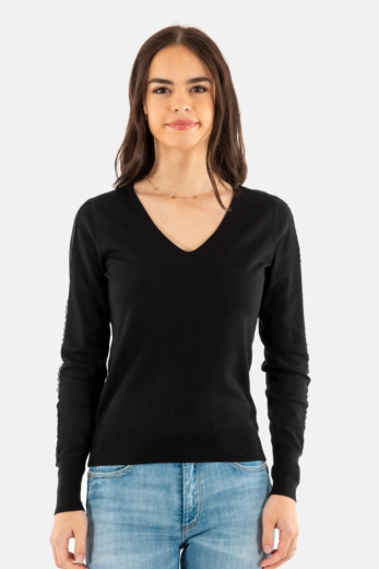 Pull leger morgan mielo noir
