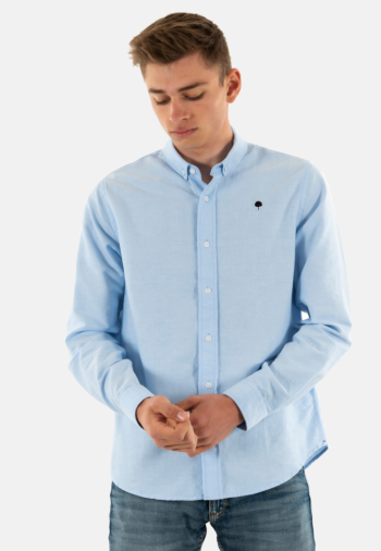 Chemise faguo ivoy blu35