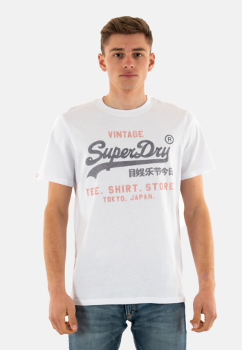 Tee shirt superdry vl heritage relaxed 01c optic