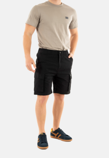 Shorts bermudas calvin klein jeans washed cargo beh ck black