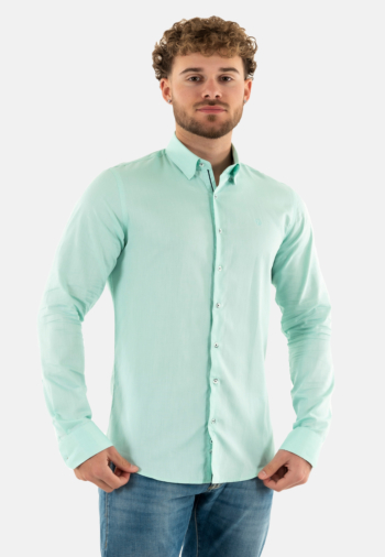 Chemise Benson & Cherry lajacquard menthe