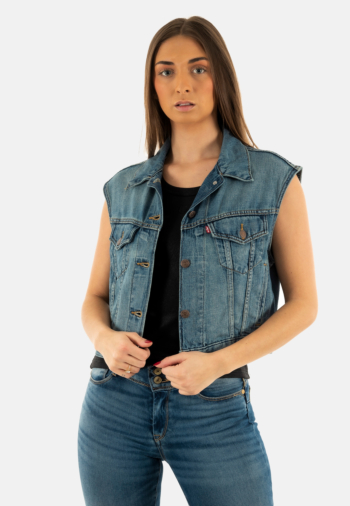 Gilets sans manche levi's® shrunken 90s 0001 stop flaxing vest