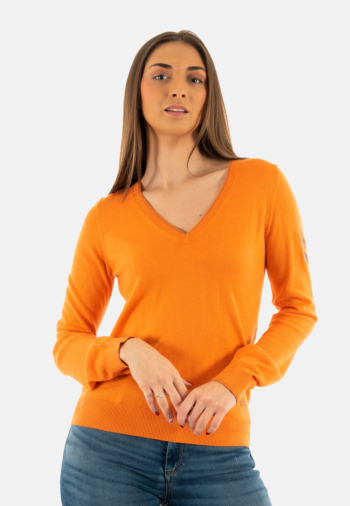 Pull leger freeman t. porter preem wo47 f954 sun orange