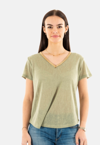 Tee shirt molly bracken t427dp kakiclair