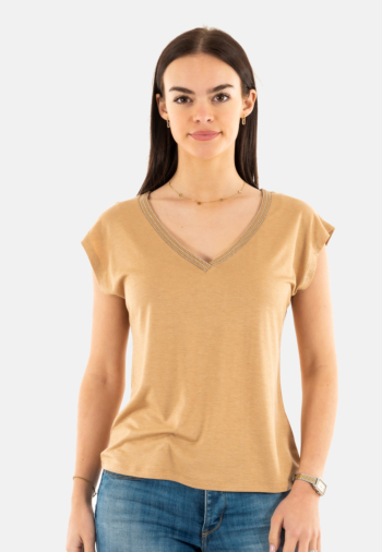 Tee shirt molly bracken t2019dp camel