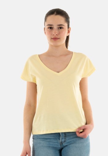 Tee shirt only winnie double cream stitch light gold