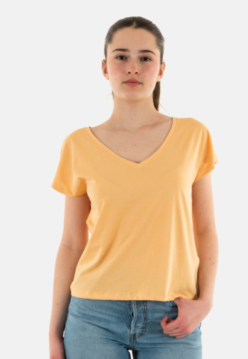 Tee shirt only winnie caramel cream stitch light gold