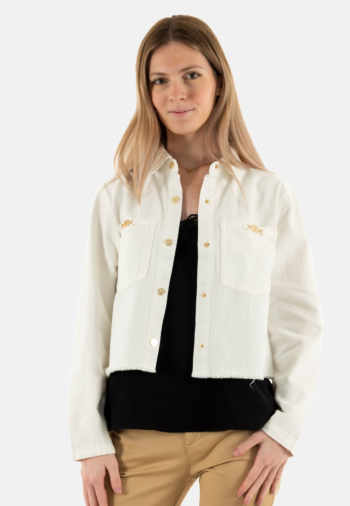 Blousons et vestes Le Temps Des Cerises manuela 1001 white